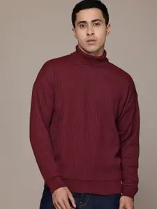 Roadster The Lifestyle Co. Turtle Neck Ribbed Pullover