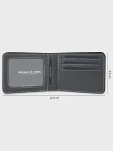 The Wallet Store Men Leather Two Fold Wallet