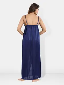 Be You Satin Maxi Nightdress with Robe