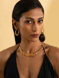 SHAYA 925 Sterling Silver Gold-Plated Necklace