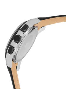 SANTA BARBARA POLO & RACQUET CLUB Men Dial & Leather Straps Analogue Watch SB.1.10511-1