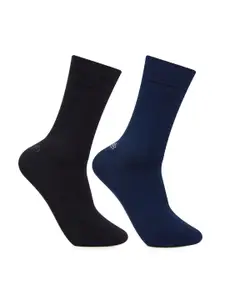 Bonjour Men Pack Of 2 Assorted Calf-Length Socks