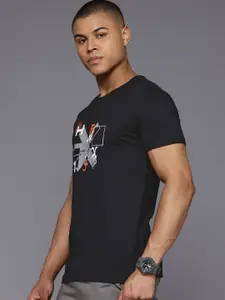 HRX by Hrithik Roshan Brand Logo Printed Lifestyle T-shirt