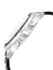 Franktime Men Stainless Steel Bracelet Style Straps Analogue Watch FT-0045 SL