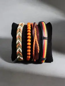 SALTY Men Leather Wraparound Bracelet