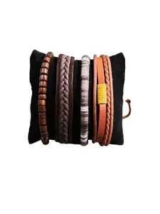 SALTY Men Leather Wraparound Bracelet
