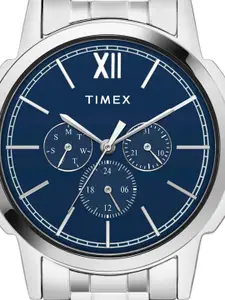 Timex Men Brass Textured Dial Analogue Multi Function Watch TW000U321-EX