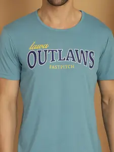 MACK JONNEY Pack of 2 Graphic Printed Round Neck Cotton Casual T-shirt