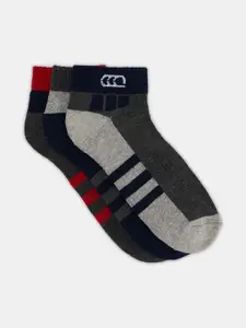 Ajile by Pantaloons Pack Of 3 Patterned Ankle Length Socks