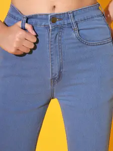 GUTI Women Bootcut High-Rise Stretchable Jeans