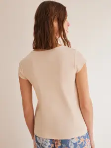 women'secret Women Ribbed Lounge T-shirt