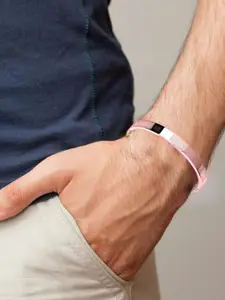 MEENAZ Men Rose Gold-Plated Kada Bracelet