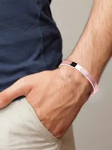 MEENAZ Men Rose Gold-Plated Anti Tarnish Kada Bracelet