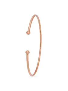 Zavya Set Of 3 925 Pure Silver Rhodium-Plated Cuff Bracelet