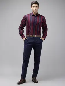 Van Heusen Custom Fit Striped Formal Shirt