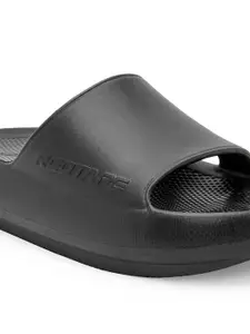 Red Tape Men Open Toe Sliders