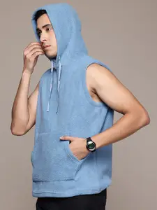 The Roadster Lifestyle Co. Sleeveless Fleece Hooded Sweatshirt