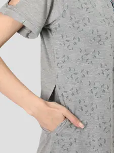 Duchess Printed Cotton Night suit