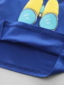 INCLUD Boys Embroidered T-shirt With Shorts