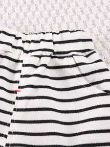 INCLUD Boys Typography Printed T-shirt With Short