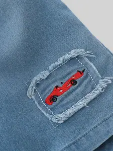 INCLUD Boys Printed T-shirt with Shorts