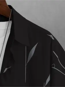 BULLMER Graphic Printed Cotton Casual Shirt