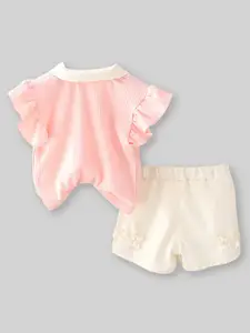 INCLUD Girls T-shirt with Shorts