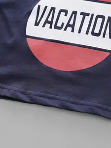 INCLUD Boys Polo Collar Short Sleeves Printed T-shirt with Shorts