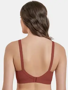 MAROON  T-shirt Bra Full Coverage Non Padded Non-Wired All Day Comfort