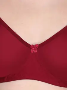 Designer Bugs Pack Of 3 Lightly Padded Bra & Mid-Rise Briefs