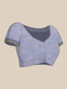 Silk Land Floral Chanderi Cotton Digital Print Saree