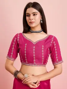 VAIRAGEE Embroidered Saree