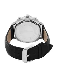 French Connection Men Dial & Leather Straps Chronograph Analogue Watch FCF02BL-U