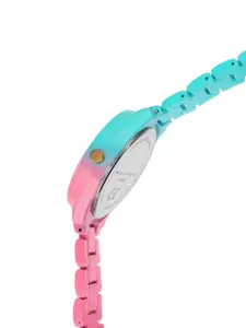 French Connection Women Dial & Stainless Steel Straps Reset Time Analogue Watch FCS04U