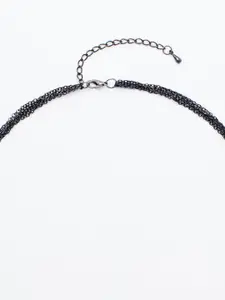 Rhea Crystals Stone Studded Necklace