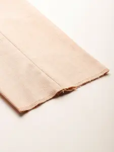 Raymond Men Checked Slim Fit Trousers