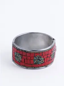 PANASH Women Silver-Plated Bangle-Style Bracelet