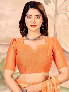 KALINI Floral Pure Chiffon Chanderi Saree