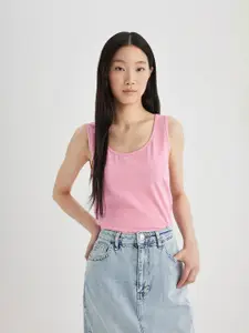 DeFacto Women Solid Regular Top