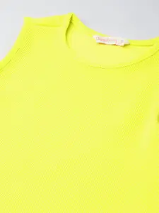 DressBerry Not-So-Basic Ribbed Cropped Fitted Top