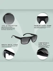 AISLIN Men Wayfarer Sunglasses with UV Protected Lens ES_13515