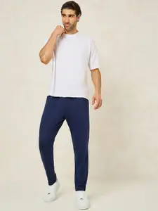 Styli Men Eco Earth Slim Terry Open Hem Jogger with Welt Pockets