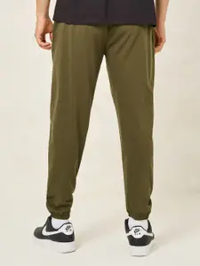 Styli Men Oversized Terry Jogger with Panel Pocket & Elasticated Cuff