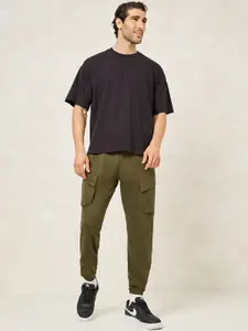 Styli Men Slim Fit Cargo Joggers