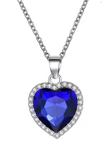 Goho Heart-Shaped Pendant With Chain