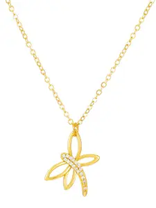 Goho Dragonfly Pendant With Chain
