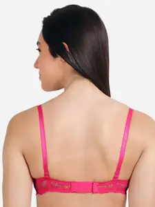 Susie Medium Coverage Underwired Lightly Padded Balconette Bra- All Day Comfort