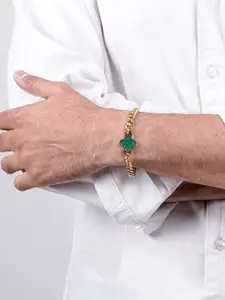 SWASHAA Gold-Plated Charm Bracelet