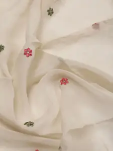 Meena Bazaar Embroidered Unstitched Dress Material