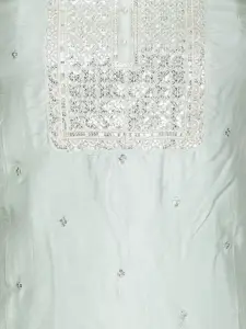 Meena Bazaar Embroidered Unstitched Dress Material